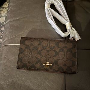 Coach Anna Foldover Crossbody purse. Brand new